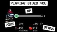 Higher levels improve your Pod multiplier (Image via Innersloth)